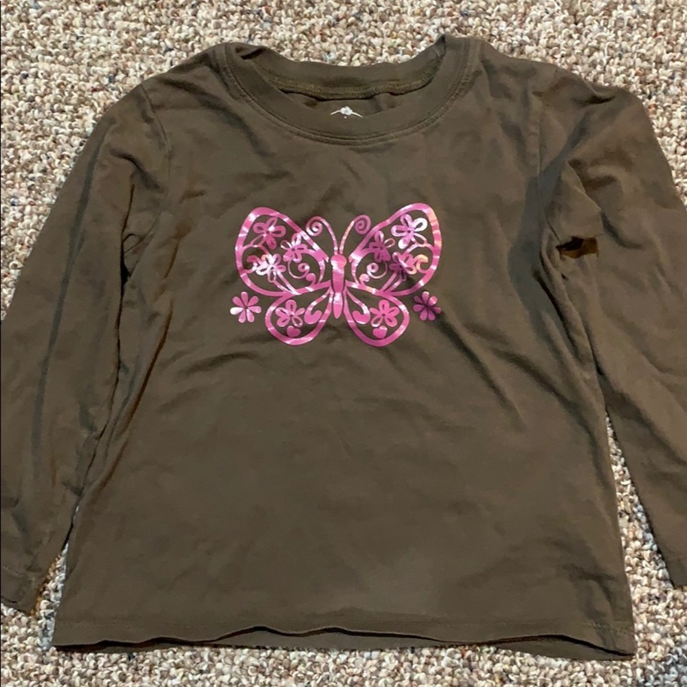 Children’s Place brown long sleeve tshirt